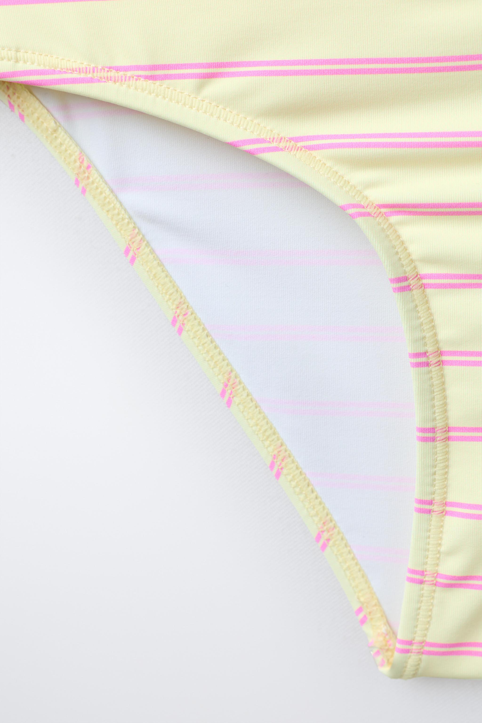 6-14 YEARS/ HELLO KITTY © SANRIO STRIPED BIKINI